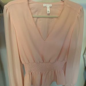 Never Worn Pink Billowy Blouse